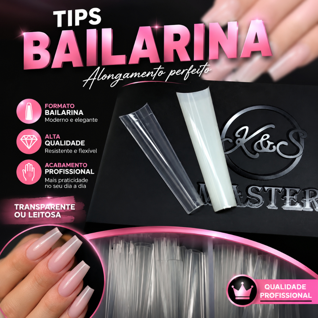 KS-01A- TIPS BAILARINA EXTRA LONGA