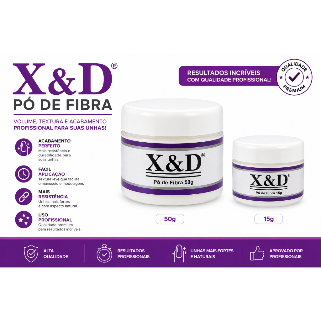 PO FIBRA DE VIDRO 15G X&D