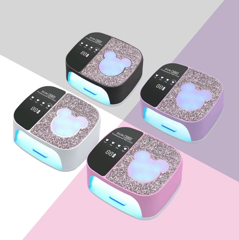 Cabine Mickey Rosa Roxa e Branca