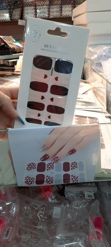 Adesivo de unha uv gel varias cores